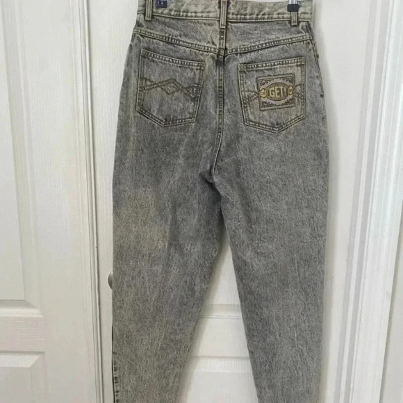 Get! Originals Vintage Black High Waisted Womens Jeans - Picture 8 of 9